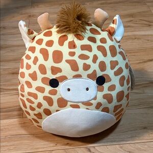 Squishmallows Gary 12inch  Giraffe Plush in Cream & Brown